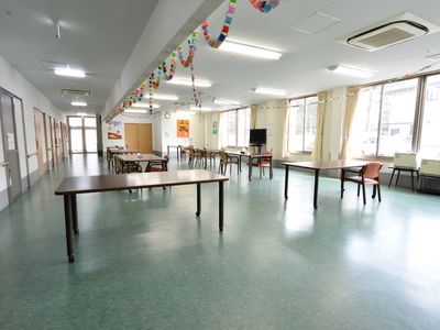 広々とした共有スペース