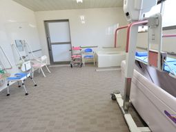 バリアフリー浴室設備