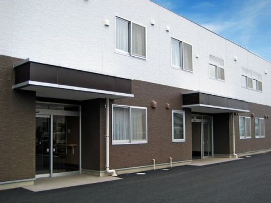 清潔感のある建物の外観