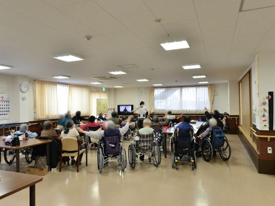 居室での活動風景