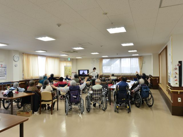 居室での活動風景