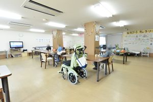 共有スペースの日常風景