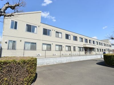 清潔感のある施設の外観