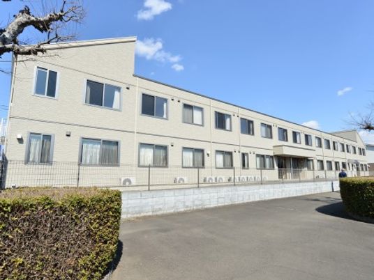 清潔感のある施設の外観