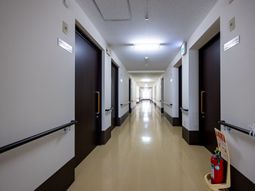 清潔感のある廊下