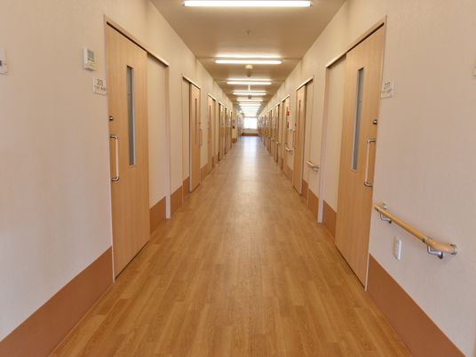 清潔感のある廊下