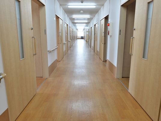 清潔感のある廊下