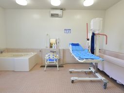 手入れされた清潔な浴室