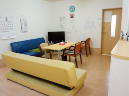 リビング風スペースの様子