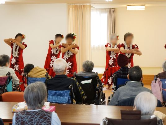 多目的室でのダンスイベント