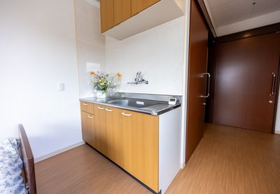 居室のキッチンコーナー