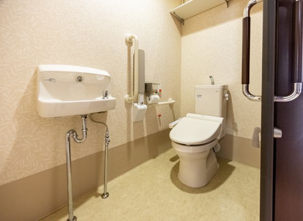 清潔なトイレ空間