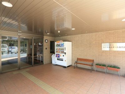 エントランスの落ち着いた雰囲気