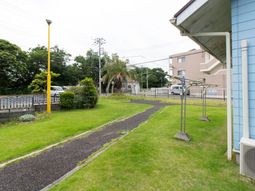 緑豊かな外の空間