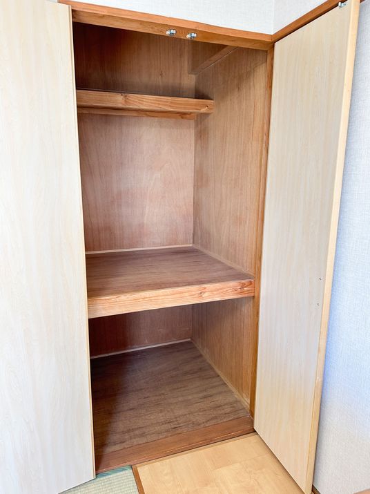 広い収納のクローゼット
