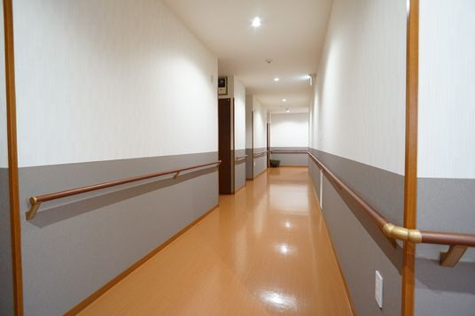 清潔感のある廊下