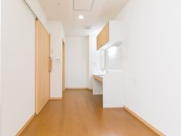 清潔感のある居室廊下