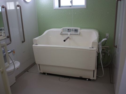 快適設備のある浴室