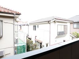 バルコニーから見える景観