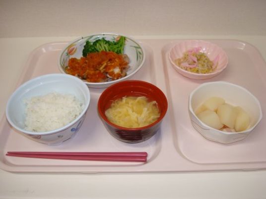 バランスの取れた食事内容