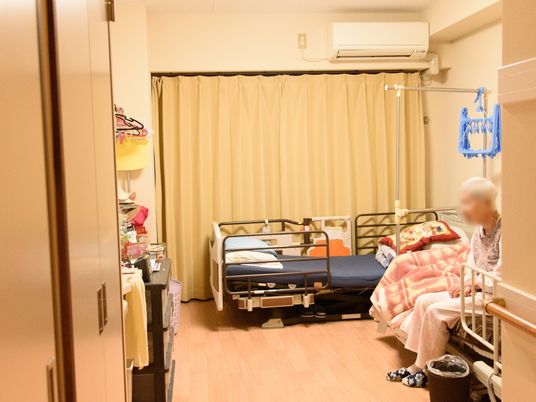 ゆったりした居室と利用者