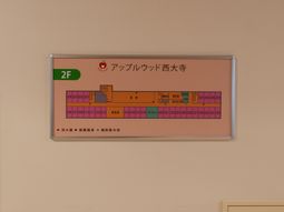 案内板の配置図