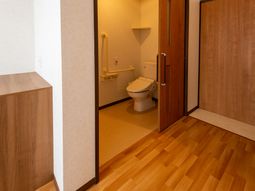 清潔感あるトイレスペース