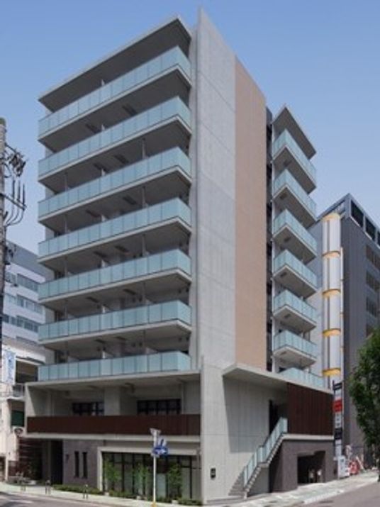 清潔な外観の建物