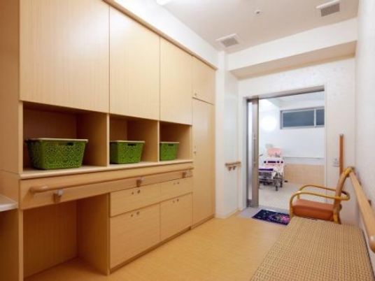 居室の設備と仕事場