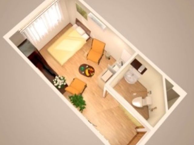 明るい居室の様子 居室 清潔感溢れる居室で、入居者さまの快適な日々をサポートする空間づくりに携われます。ゆとりある環境が待っています。