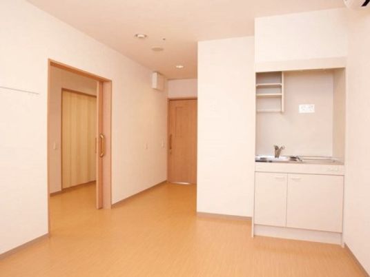 清潔な居室の一角