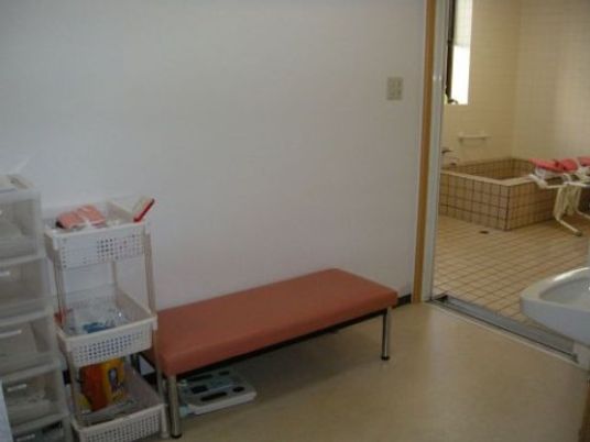 ケア用品の整った介護空間
