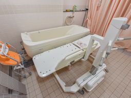 快適なバリアフリー浴室