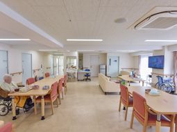 明るい共有スペース