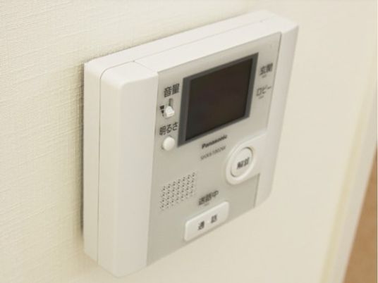 壁掛け式インターホン