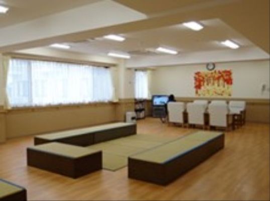 広々共有スペースの一室