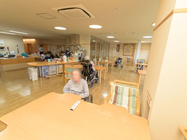 広々とした共用スペース