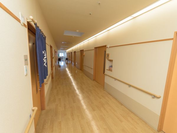 清潔な廊下の様子