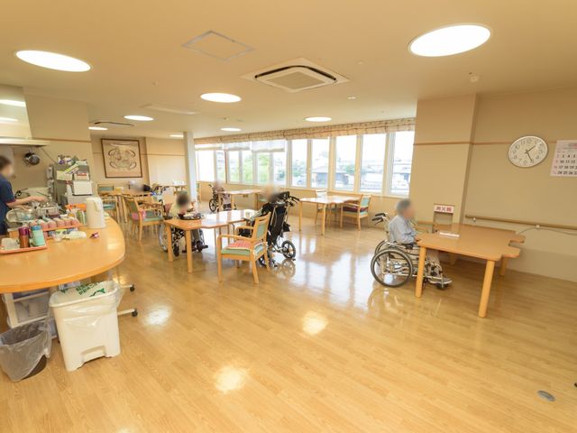 ゆったりした共有スペース