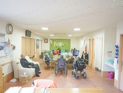 共有スペースの日常風景