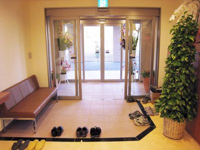快適なエントランス