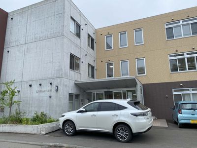 ゆったりしたエントランス