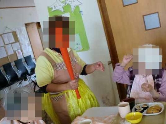 活動中の居室