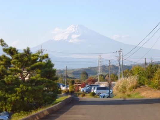 富士山が見える景色