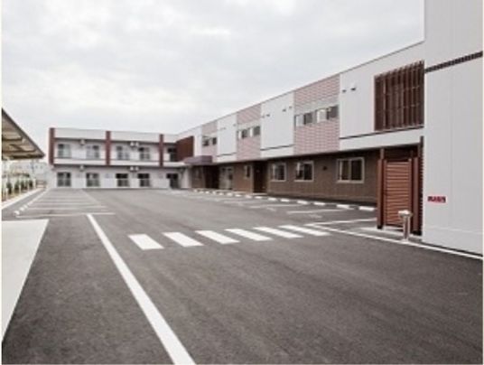 清潔感ある施設の外観