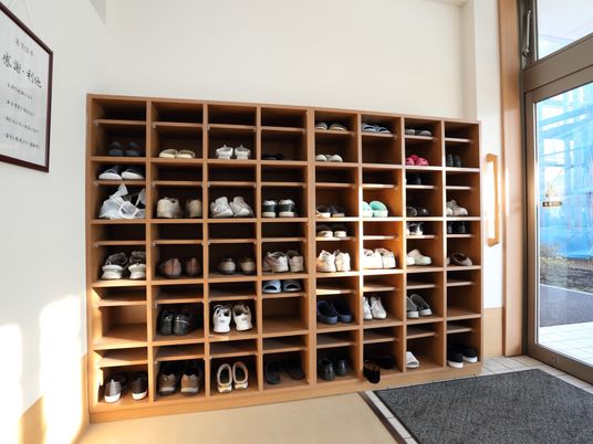 エントランスの靴棚
