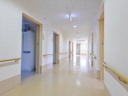清潔な廊下の様子