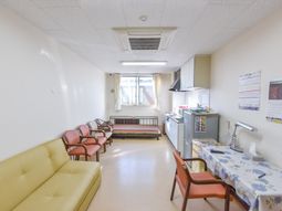 明るい共有スペース