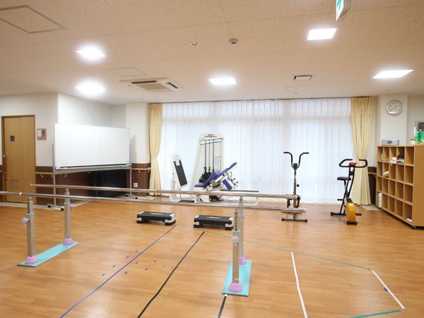 機能訓練室の設備と広さ