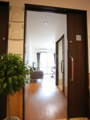 居室のエントランス部分